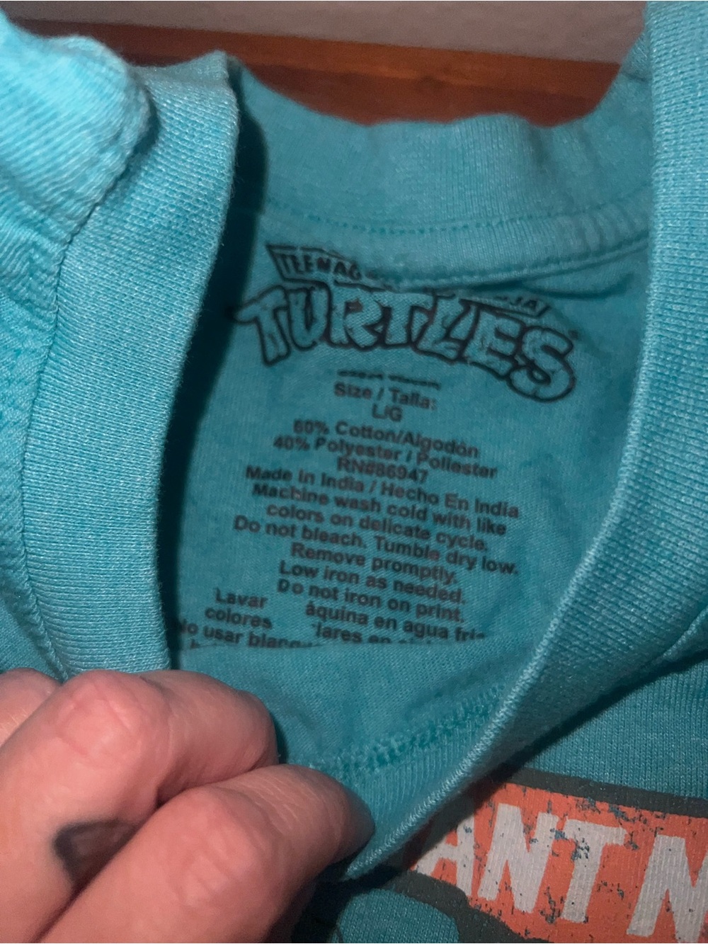Teenage Mutant Ninja Turtles T-Shirt Vintage L - Picture 4 of 4